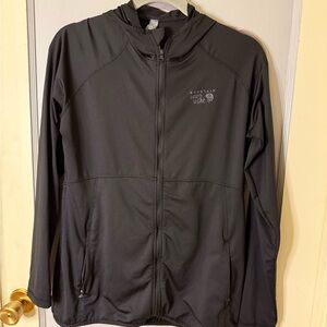 Mountain Hardwear Performance Charcoal Jacket/hoodie Womens large